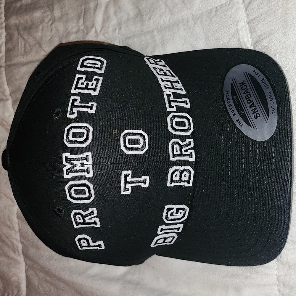 'Promoted to Big Brother' Snapback Hat